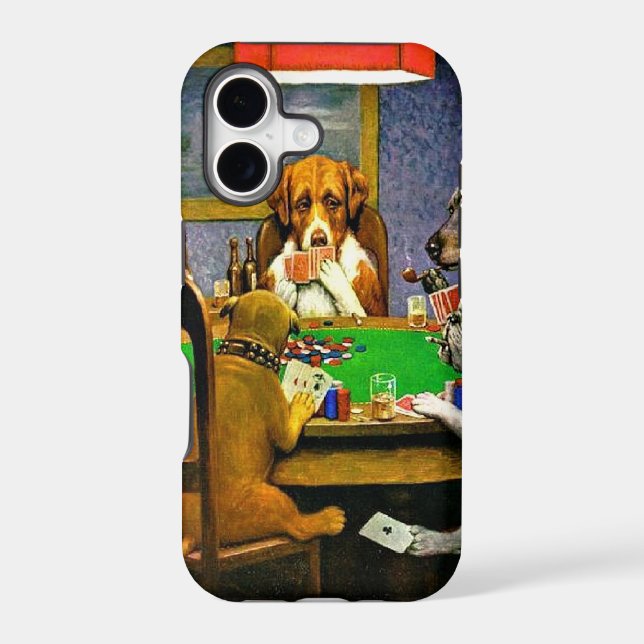 Dogs Playing Poker (Back)