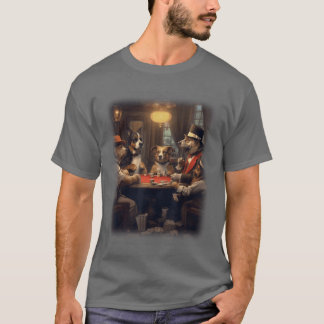 Dogs Playing Poker A Friend in Need Funny Dog Love T-Shirt