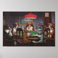 Dogs Playing Poker A Friend In Need High Resolutio