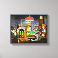 Dogs Playing Poker
