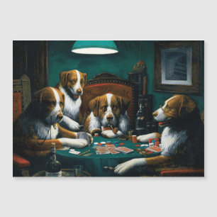Dogs' Poker Game