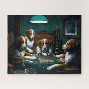 Dogs' Poker Game Jigsaw Puzzle