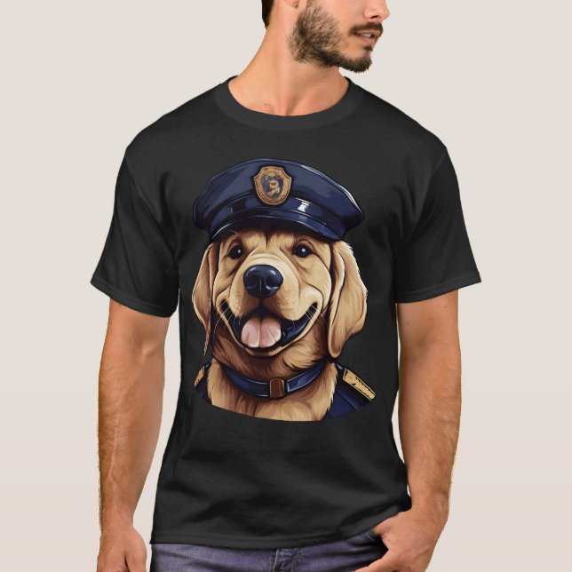 Dogs police vintage boy T-Shirt (Front)