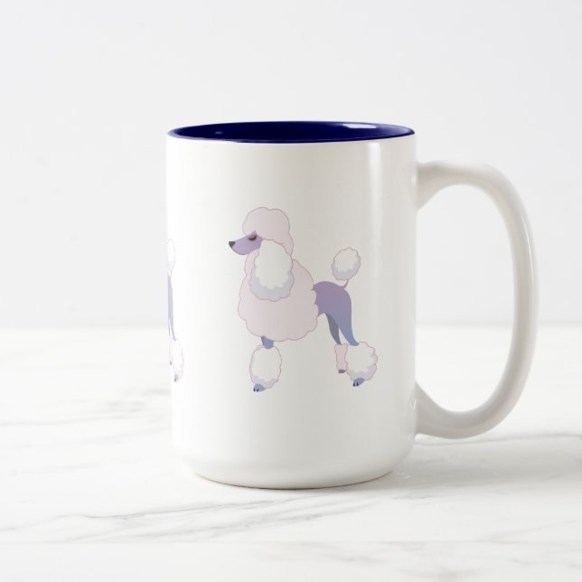 dogs: Poodle! mug (Right)