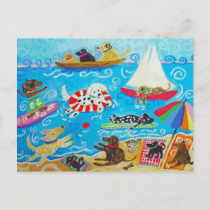 Dogs Postcard