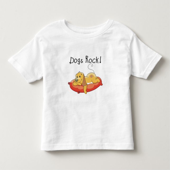 Dogs Rock Tshirts and Gifts (Front)