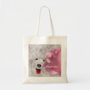 Dogs & Roses Tote Bag