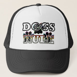 DOGS RULE TRUCKER HAT