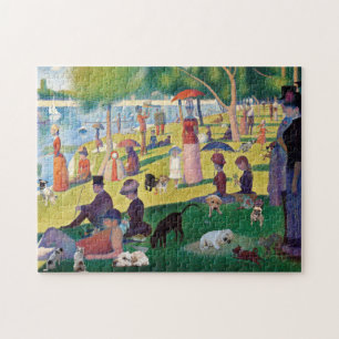 Dogs' Sunday Gathering Jigsaw Puzzle