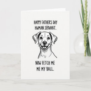 Dogs Sweet Fathers Day Card