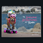 Dogs - The Awesome Adventures of Ruby - 2023 Calendar<br><div class="desc">2023 hanging wall calendar featuring Ruby, the 12-year-old Chihuahua, her canine and feline friends, and their adventures in sunny San Diego. All photos are one-of-a-kind, hand-crafted and unique. Ruby’s not your average dog! She’s a natural model who organically puts herself into incredibly cute scenes and enjoys getting dressed up and...</div>