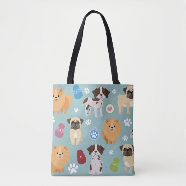 Dogs Tote Bag - Dog Group 1 (Front)