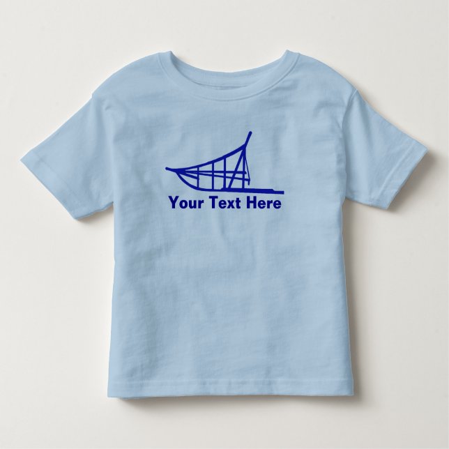 Dogsled Toddler T-Shirt (Front)