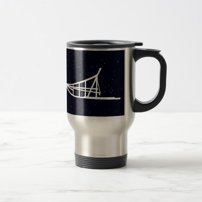 Dogsled Travel Mug (Right)