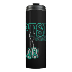 Dogtags/Warrior...PTSD Thermal Tumbler