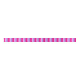 Dogtooth purple pink stripes ribbon satin ribbon