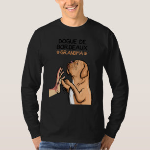 Dogue de Bordeaux Dog Grandma Women T-Shirt