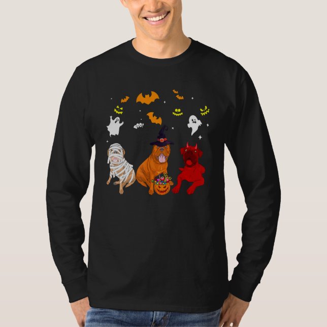 Dogue De Bordeaux Dog T-Shirt (Front)
