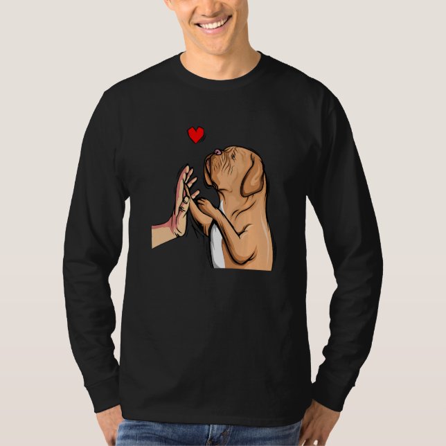 Dogue de Bordeaux Dog Women Girl   T-Shirt (Front)