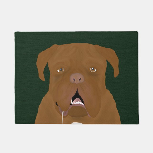 Dogue de Bordeaux Doormat (Front)