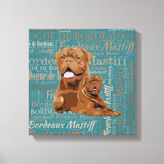 Dogue de Bordeaux - French Mastiff Canvas Print