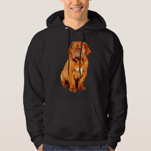 Dogue De Bordeaux French Mastiff Dog Puppy Hoodie