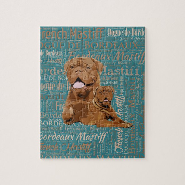 Dogue de Bordeaux - French Mastiff Jigsaw Puzzle (Vertical)