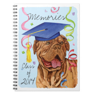 Dogue de Bordeaux Graduate Spiral Notebook