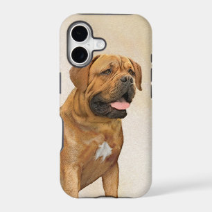 Dogue de Bordeaux Painting - Cute Original Dog Art