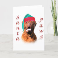 Dogue de Bordeaux Santa Paws