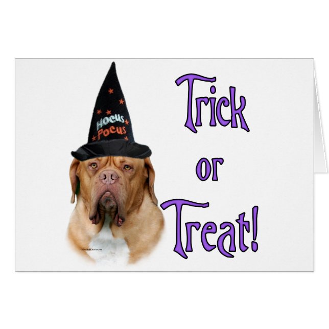 Dogue de Bordeaux Trick (Front Horizontal)