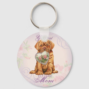 Dogue Heart Mum Key Ring