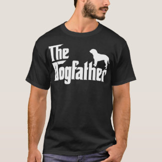 Dogues de Bordeaux Lover Gift DogFather  T-Shirt