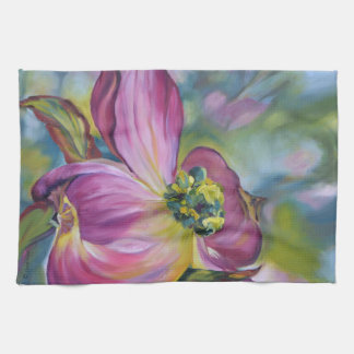 Dogwood Blossom Dish Towel