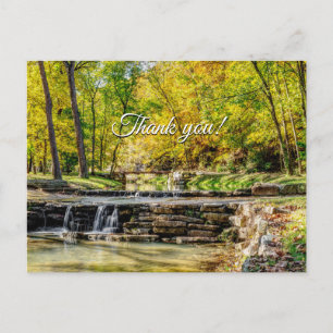 Dogwood Creek Autumn Thank You Postcard