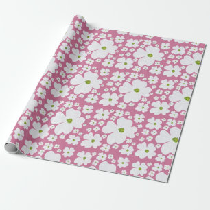 Dogwood Design Wrapping Paper