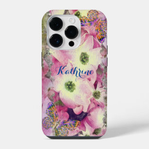 Dogwood Floral Artful iPhone 14 Pro Case