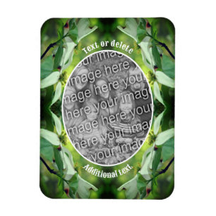 Dogwood Flower Personalised Create Your Own Photo Magnet