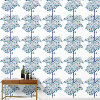 Dogwood Flowers on a Wallpaper
