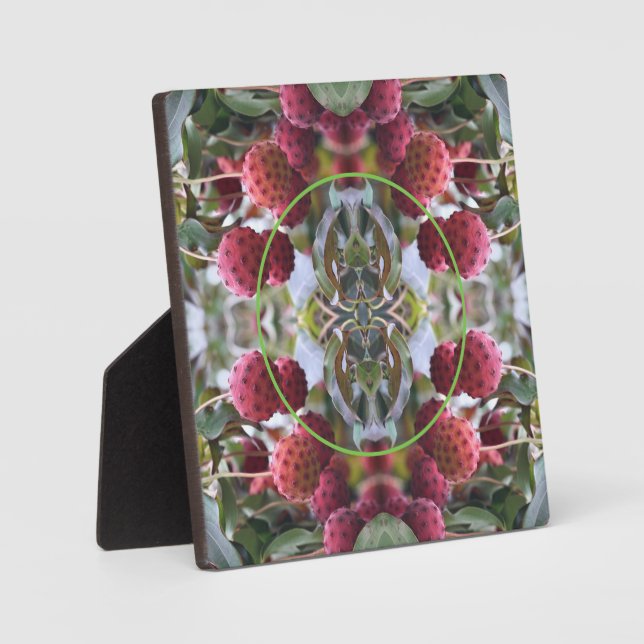 Dogwood Fruit Nature Create Your Own Photo Plaque (Front)