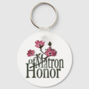 Dogwood/ Matron of Honour Key Ring