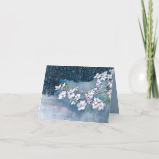 Dogwood sympathy card