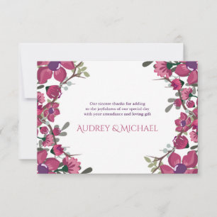 Dogwood Thank You Note Invitation