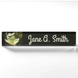 Dogwoods and Redwoods in Yosemite National Park Nameplate