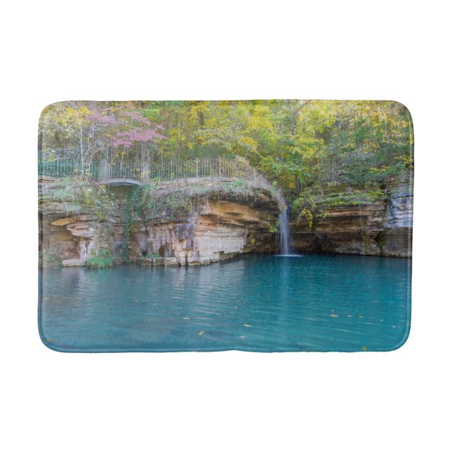 Dogwoods Glory Hole Bath Mat (Front)