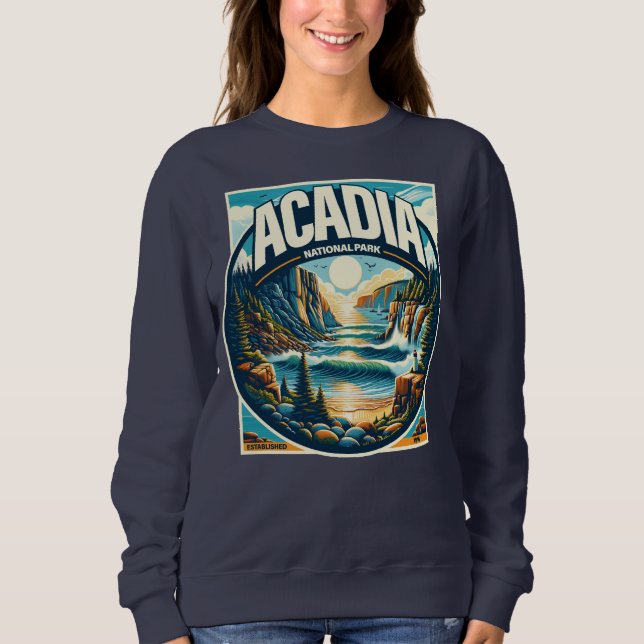 Doha Qatar Arabia Peninsula Sweatshirt (Front)