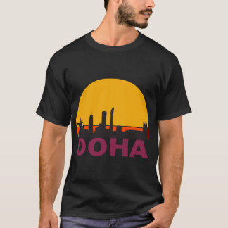 doha retro vintage - doha qatar T-Shirt