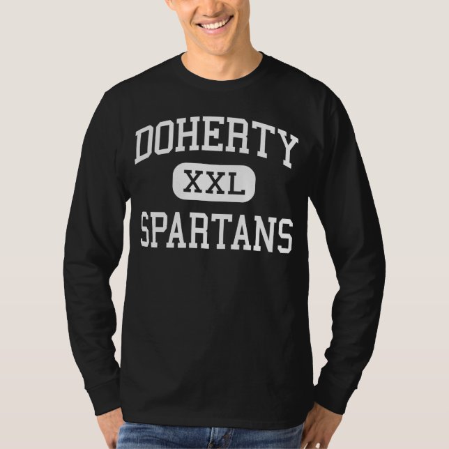 Doherty - Spartans - High - Colorado Springs T-Shirt (Front)