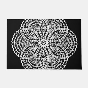 Doily Art Doormat