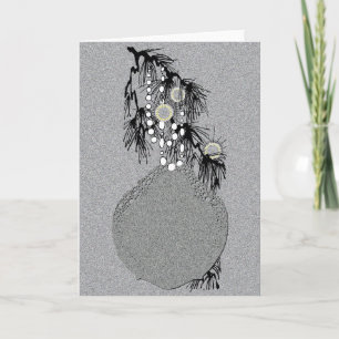 Doily Ornament 1 Holiday Card